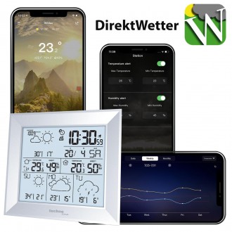 Метеостанция с WiFi модулем Technoline DirektWetter WD2000 Silver. Винница. фото 1 Метеостанция с WiFi модулем Technoline DirektWetter WD2000 Silver. Винница. фото 1