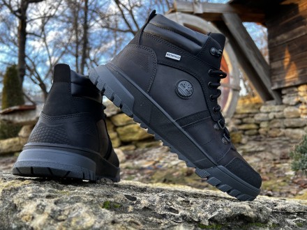 Спортивные кожаные ботинки на меху Timberland Boulder Trail Hiking Black 40. Киев. фото 1 Спортивные кожаные ботинки на меху Timberland Boulder Trail Hiking Black 40. Киев. фото 1