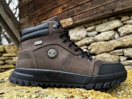 Спортивные кожаные ботинки на меху Timberland Boulder Trail Hiking Olive. Киев. фото 1 Спортивные кожаные ботинки на меху Timberland Boulder Trail Hiking Olive. Киев. фото 1