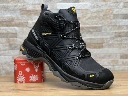 Спортивные кожаные ботинки, кроссовки термо Salomon Ranger Gore-Tex
Salomon― это. . фото 2