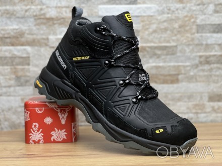 Спортивные кожаные ботинки, кроссовки термо Salomon Ranger Gore-Tex
Salomon― это. . фото 1