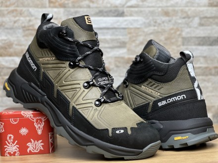 Спортивные кожаные ботинки, кроссовки термо Salomon Ranger Gore-Tex Tactical. Киев. фото 1 Спортивные кожаные ботинки, кроссовки термо Salomon Ranger Gore-Tex Tactical. Киев. фото 1