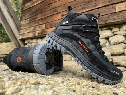 Кроссовки зимние термо ботинки Merrell Moab Speed Gtx