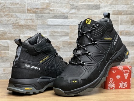 Спортивные кожаные ботинки, кроссовки термо Salomon Ranger Gore-Tex
Salomon― это. . фото 3