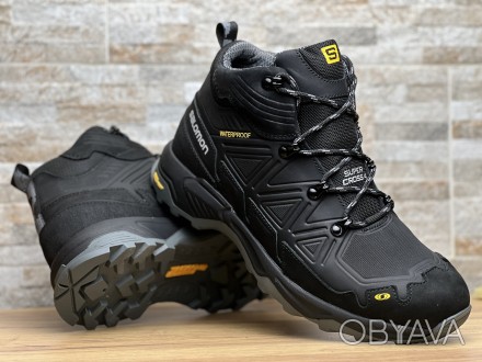 Спортивные кожаные ботинки, кроссовки термо Salomon Ranger Gore-Tex
Salomon― это. . фото 1