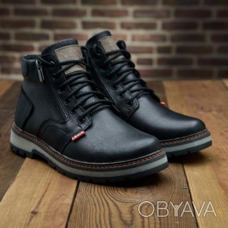 Кожаные зимние ботинки на меху Levis Torsten Boots
Levis - не просто красивая об. . фото 1