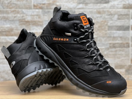 Кросівки зимові шкіряні Salomon Dragon Skin Winter Black
Salomon ― це високотехн. . фото 6