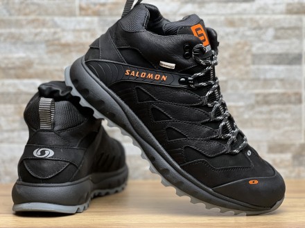 Кросівки зимові шкіряні Salomon Dragon Skin Winter Black
Salomon ― це високотехн. . фото 10