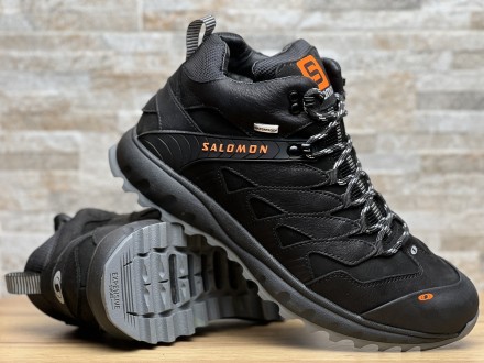 Кросівки зимові шкіряні Salomon Dragon Skin Winter Black
Salomon ― це високотехн. . фото 8