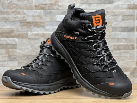 Кросівки зимові шкіряні Salomon Dragon Skin Winter Black
Salomon ― це високотехн. . фото 11