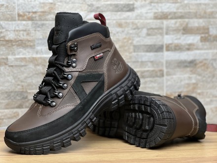 Спортивные кожаные ботинки, зимние кроссовки на меху Timberland Waterproof
Timbe. . фото 6