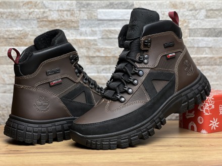 Спортивные кожаные ботинки, зимние кроссовки на меху Timberland Waterproof
Timbe. . фото 11