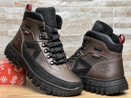 Спортивные кожаные ботинки, зимние кроссовки на меху Timberland Waterproof
Timbe. . фото 4