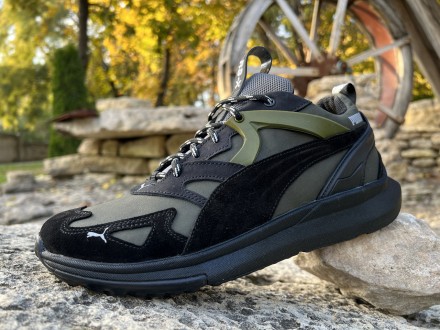 Мужские кожаные кроссовки RS-X Olive. Киев. фото 1 Мужские кожаные кроссовки RS-X Olive. Киев. фото 1