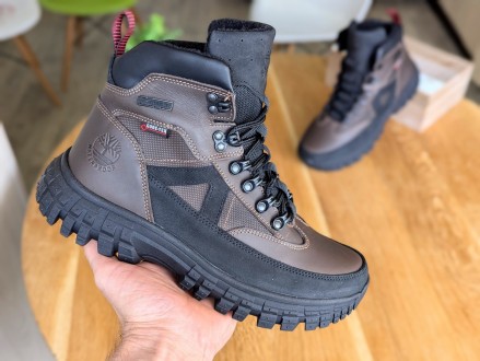 Спортивные кожаные ботинки, зимние кроссовки на меху Timberland Waterproof
Timbe. . фото 3