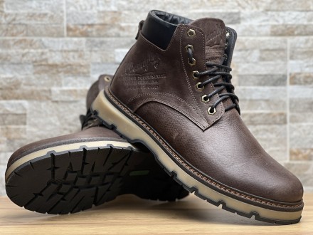 Зимові шкіряні черевики на хутрі Wrangler Aviator Brown 45. Київ. фото 1 Зимові шкіряні черевики на хутрі Wrangler Aviator Brown 45. Київ. фото 1