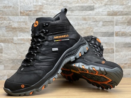 Кросівки шкіряні зимові Merrell Trekking Waterproof GTX
Спортивні шкіряні череви. . фото 5