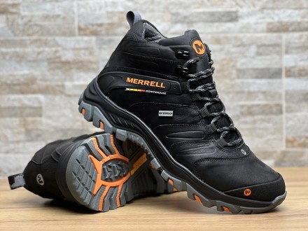 Кросівки шкіряні зимові Merrell Trekking Waterproof GTX
Спортивні шкіряні череви. . фото 10