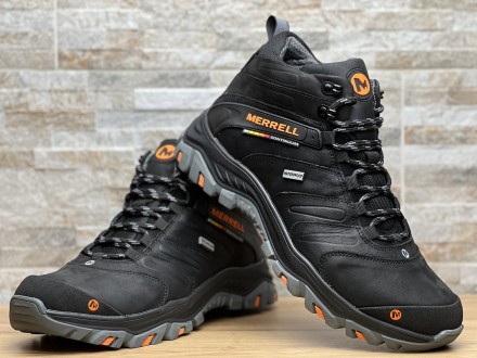 Кросівки шкіряні зимові Merrell Trekking Waterproof GTX
Спортивні шкіряні череви. . фото 11