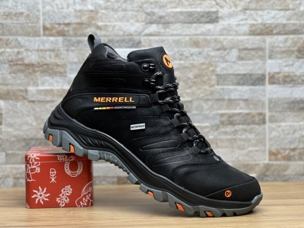 Кросівки шкіряні зимові Merrell Trekking Waterproof GTX
Спортивні шкіряні череви. . фото 4