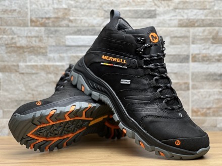 Кросівки шкіряні зимові Merrell Trekking Waterproof GTX
Спортивні шкіряні череви. . фото 2