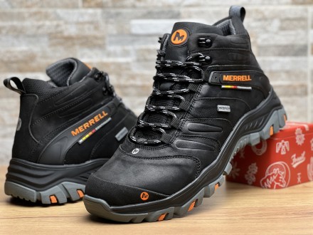 Кросівки шкіряні зимові Merrell Trekking Waterproof GTX
Спортивні шкіряні череви. . фото 11