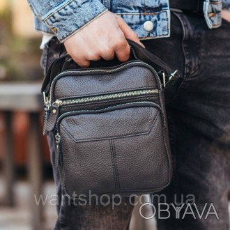 
Чоловіча сумка-барсетка через плече шкірянаTiding Bag TM-24974
 
Характеристики. . фото 1