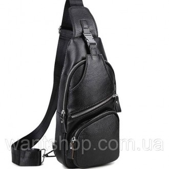 
Мужская сумка-слинг кожаная черная TIDING BAG TM-80887
 
Характеристики:
	Матер. . фото 3