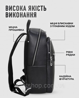 Мужской кожаный рюкзак для ноутбука и документов Tiding Bag TM-76043
 
Характери. . фото 7