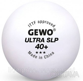 М'яч для настільного тенісу Gewo Ultra SLP 40+, розроблений німецькими інженерам. . фото 1