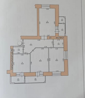 Пропонується на продаж трикімнатна квартира в новому житловому комплексі. Будино. Бам. фото 6