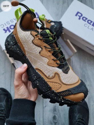 Кроссовки Reebok Zig Kinetica II Edge gore-tex Brown/Beige. Киев. фото 1 Кроссовки Reebok Zig Kinetica II Edge gore-tex Brown/Beige. Киев. фото 1