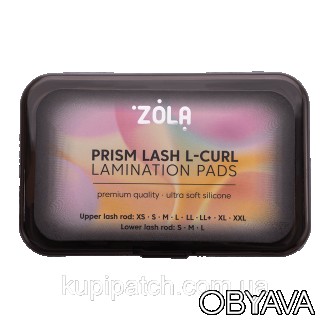 ZOLA Валики для ламинирования Prism Lash L-Curl для верхних и нижних ресниц. . фото 1