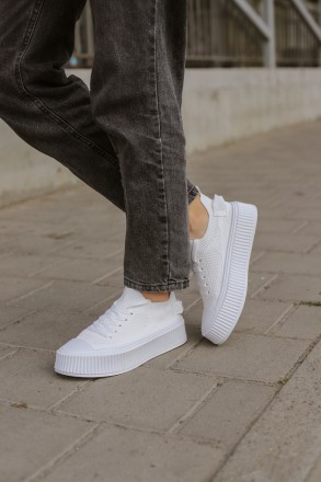 Оберіть стильні Кеди Textile White. Киев. фото 1 Оберіть стильні Кеди Textile White. Киев. фото 1