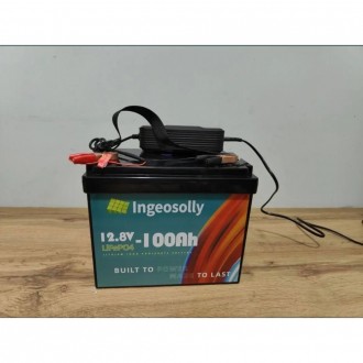 Акумуляторна батарея Ingeosolly 12V 100Ah - це високоефективне і надійне рішення. . фото 3