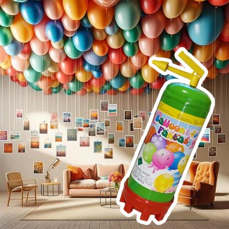 Набор для Гелиевых шарики под потолок с вашими фото на ленте - балончик с гелием. Гостомель. фото 1