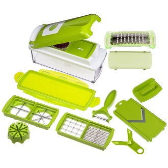 Овочерізка Найсер Дайсер Плюс (Nicer Dicer Plus) Функціонал: Овочерізка Найсер Д. . фото 4