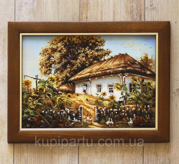 Пейзаж Хата с подсолнухами П-200 Гранд Презент 30*40. Київ. фото 1 Пейзаж Хата с подсолнухами П-200 Гранд Презент 30*40. Київ. фото 1