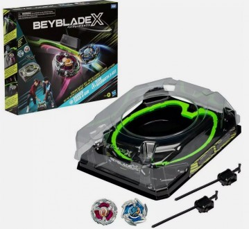 Набір арена і 2 Бейблейд з пускачами Beyblade X Xtreme Battle Set Generation 4. Київ. фото 1 Набір арена і 2 Бейблейд з пускачами Beyblade X Xtreme Battle Set Generation 4. Київ. фото 1