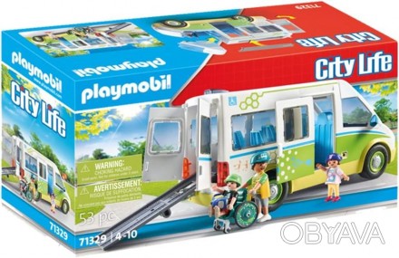 
	Набір фігурок Playmobil City Life School Bus — чудовий ігровий набір для розум. . фото 1