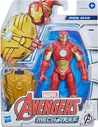 Игрушка Hasbro Железный человек с щитом 15см - Iron Man, Avengers
Фигурка Железн. . фото 4