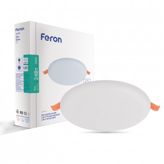Встраиваемый светодиодный светильник Feron AL701 24W. Киев. фото 1 Встраиваемый светодиодный светильник Feron AL701 24W. Киев. фото 1