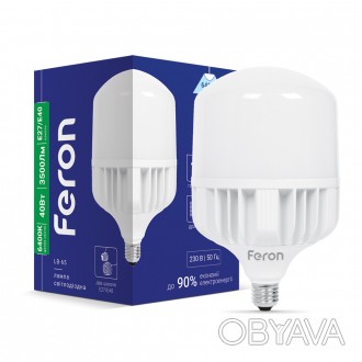 Светодиодная лампа Feron LB-65 40W E27-E40 6400K