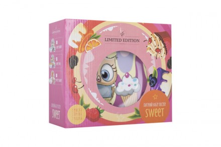 Краткое описание:
Набір дитячого посуду LIMITED EDITION SWEET OWL, 3 предмети.Кі. . фото 3