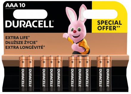 Батарейка Duracell LR03 MN2400 уп. 1х10 шт.. Київ. фото 1 Батарейка Duracell LR03 MN2400 уп. 1х10 шт.. Київ. фото 1