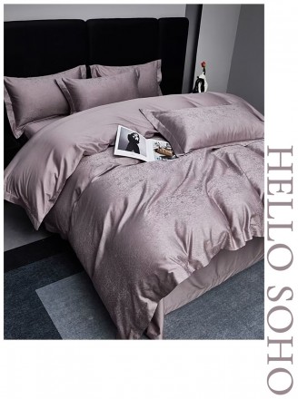 Комплект постільної білизни Soho Євро Boutique 200х230 см Flowers Violet. Київ. фото 1 Комплект постільної білизни Soho Євро Boutique 200х230 см Flowers Violet. Київ. фото 1