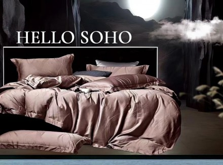 Комплект постільної білизни Soho Євро Boutique 200х230 см Wave Сappuccino. Київ. фото 1 Комплект постільної білизни Soho Євро Boutique 200х230 см Wave Сappuccino. Київ. фото 1