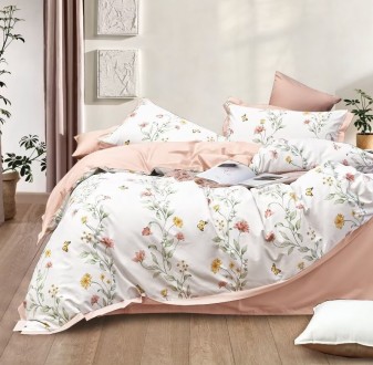 Комплект постільної білизни Soho Євро Elle 200х230 см Wildflowers Rose. Київ. фото 1 Комплект постільної білизни Soho Євро Elle 200х230 см Wildflowers Rose. Київ. фото 1