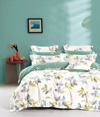 Комплект постільної білизни Soho Євро Elle 200х230 см Twigs Green. Київ. фото 1 Комплект постільної білизни Soho Євро Elle 200х230 см Twigs Green. Київ. фото 1