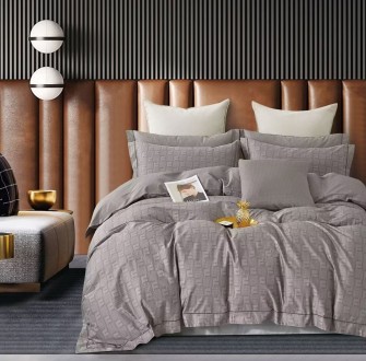 Комплект постільної білизни Soho Євро Studio 200х230 см Geometria Beige. Київ. фото 1 Комплект постільної білизни Soho Євро Studio 200х230 см Geometria Beige. Київ. фото 1